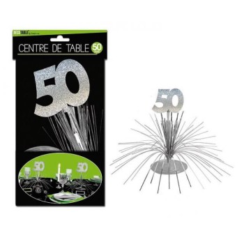 Centre de table anniversaire 50 ans