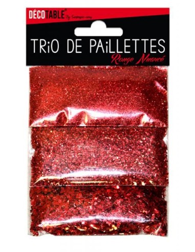 Trio de paillettes