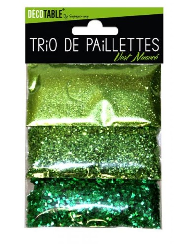 Trio de paillettes