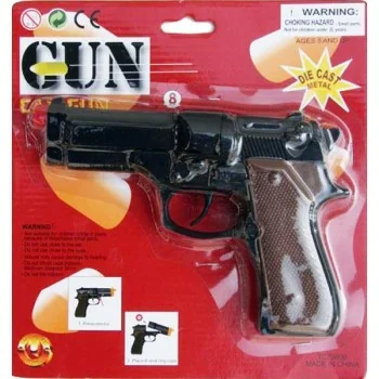 Pistolet à amorces 8 coups