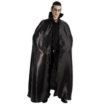 Cape satin noire