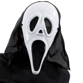 Masque Scream plastique