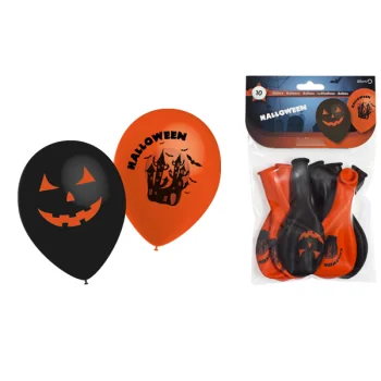 10 ballons halloween