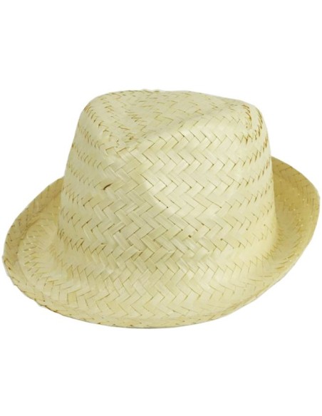 Chapeau paille funk beige