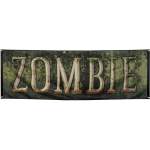 Bannière géante zombie