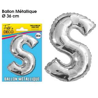 Ballon lettre S
