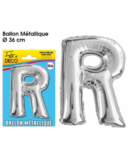 Ballon lettre R