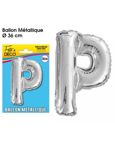 Ballon lettre P