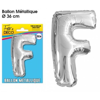 Ballon lettre F