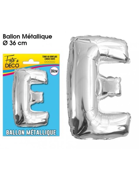 Ballon lettre E