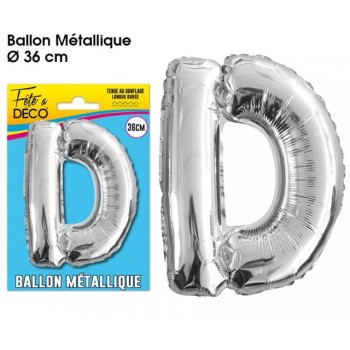 Ballon lettre D