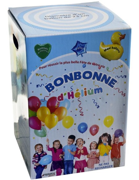 Bonbonne hélium 50 ballons