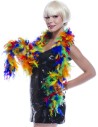 Boa plumes multicolore 180cm 60g