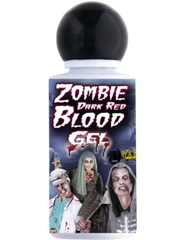 Gel sang rouge foncé zombie