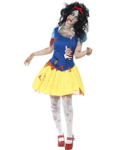 Déguisement Blanche Neige zombie