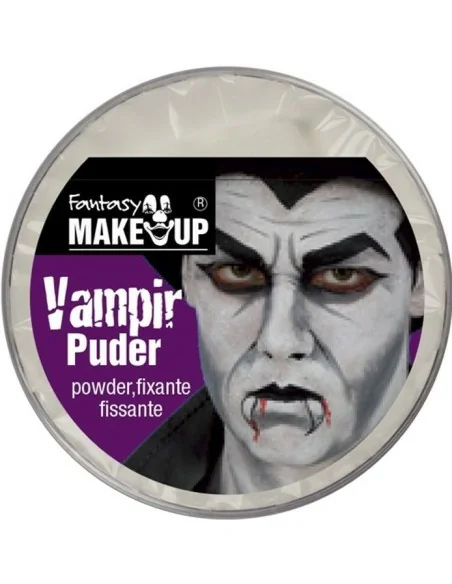 Poudre maquillage vampire