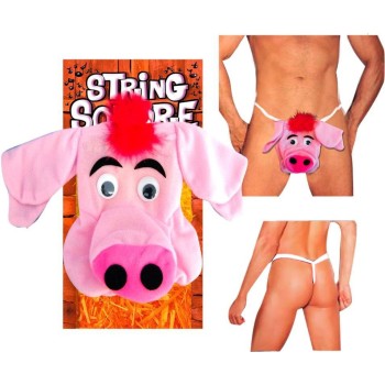 String cochon sonore pour homme