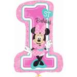 Ballon Minnie first birthday