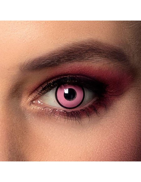 Lentilles femme fatale rose