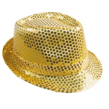 Chapeau borsalino à sequins