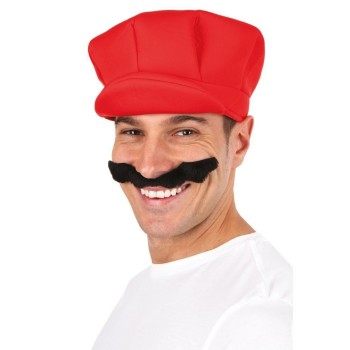 Casquette de plombier rouge