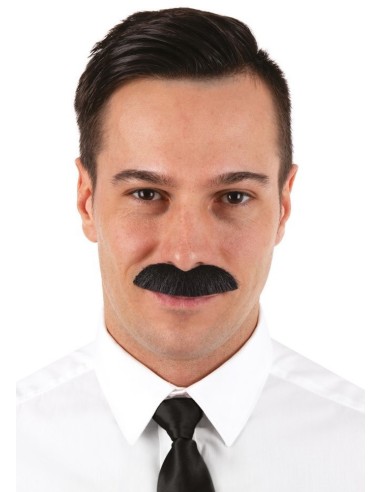 Moustache Dupont noire