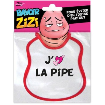 Bavoir zizi J'M la pipe