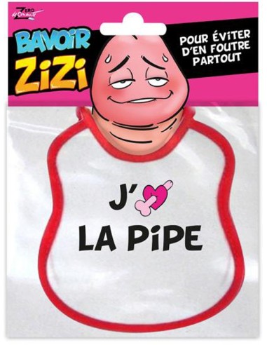 Bavoir zizi J'M la pipe