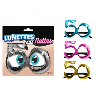 Lunettes 50 ans métalliques