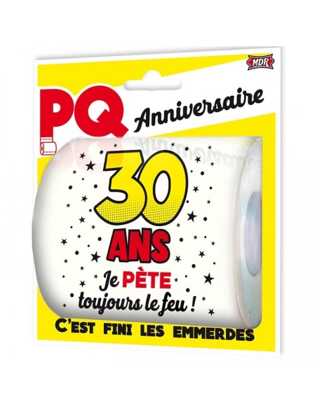 Papier toilette 30 ans