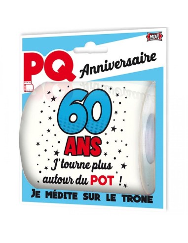 Papier toilette 60 ans