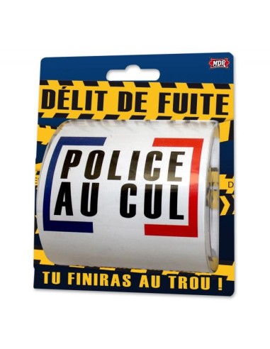 Papier toilette Police au Cul