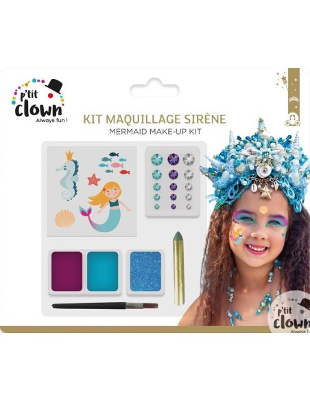 Kit maquillage sirène