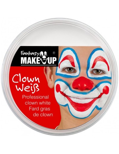 Fard gras clown blanc 40g