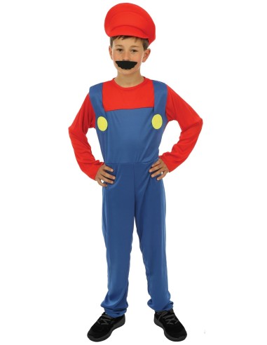 Déguisement plombier Mario