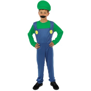 Déguisement plombier Luigi