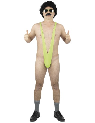 Mankini Borat vert