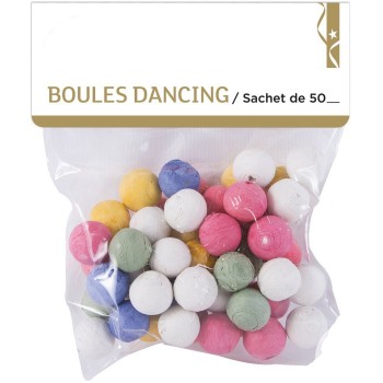 Sachet de 50 boules dancing