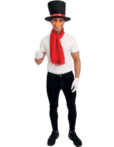 Set accessoires bonhomme de neige