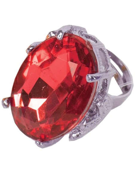 Bague diamant rouge