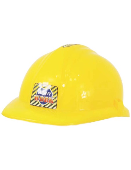 Casque de chantier jaune