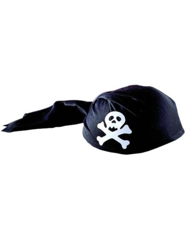 Coiffe pirate tête de mort junior