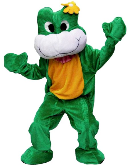 Mascotte de grenouille