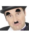 Moustache Charlot noire