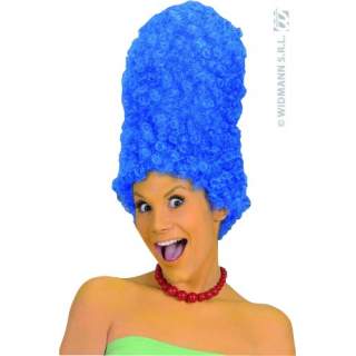Perruque bleue Marge Simpson