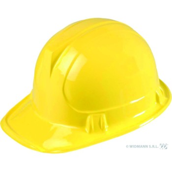 Casque de chantier jaune