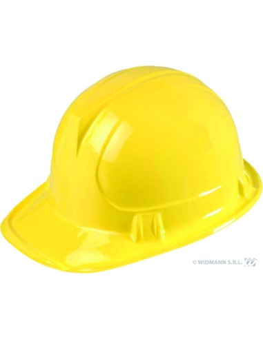 Casque de chantier jaune