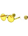 Lunettes disco avec boules