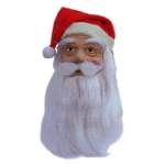 Masque Père Noël avec bonnet