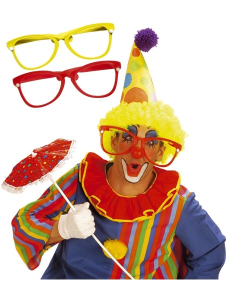 Lunettes géantes de clown